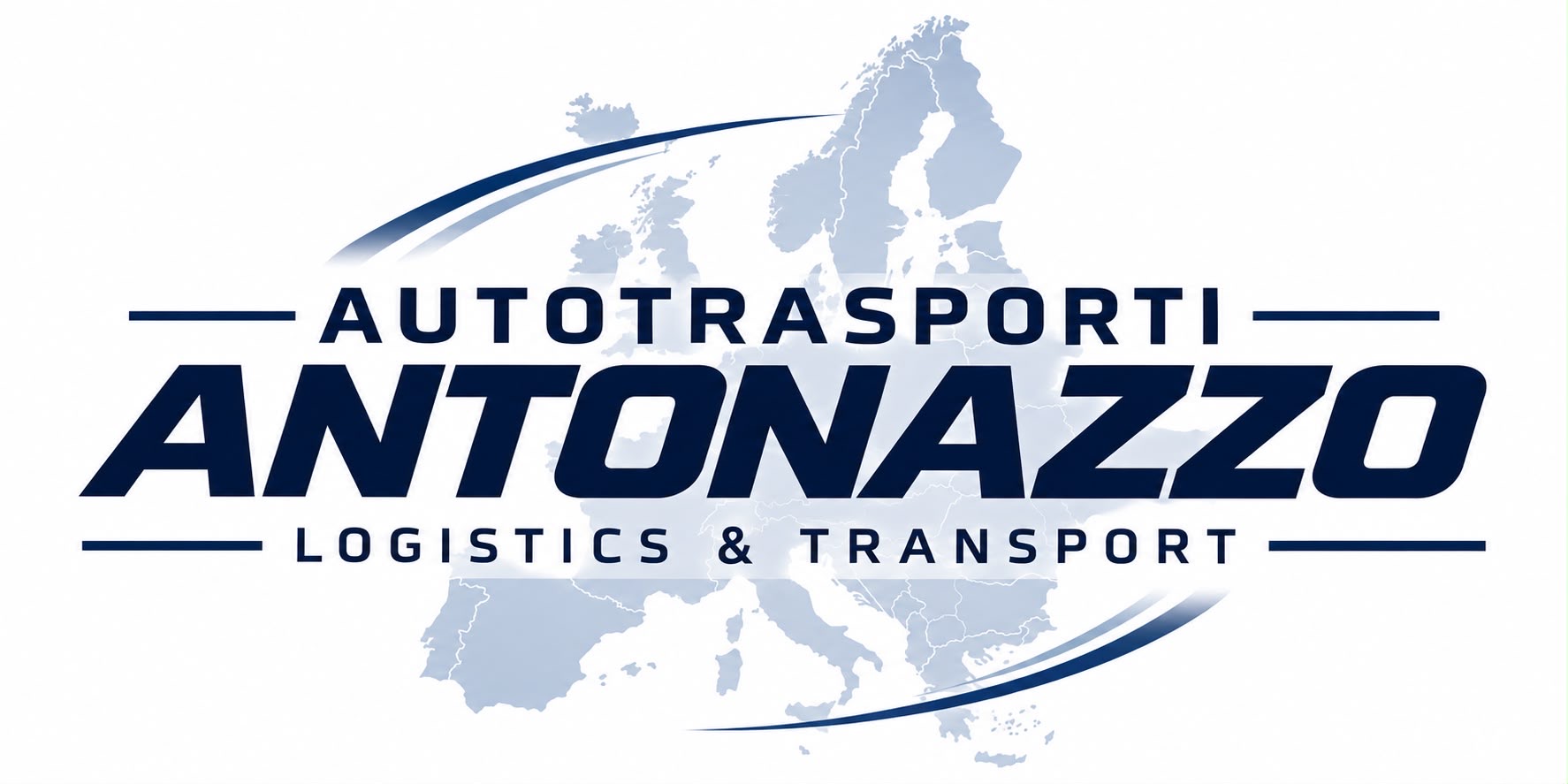 Autotrasporti Antonazzo Logistics & Transport con mappa dell'Europa